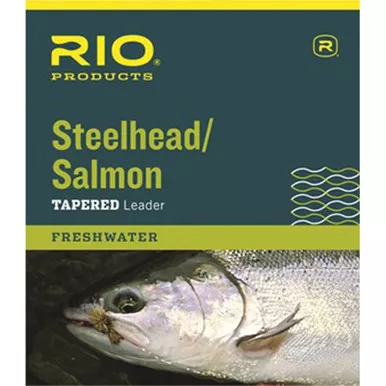 Rio Steelhead/Salmon Tapered Leader | 9ft | 16lb | 3 Pack