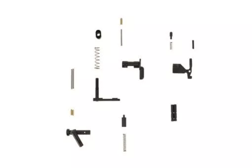 RISE Armament AR-15 Lower Parts Kit Minus Trigger – Black – 12003