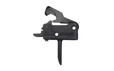 Rise Armament RAVE PCC Trigger Flat 3.5lb w/ Anti-Walk Pins Black