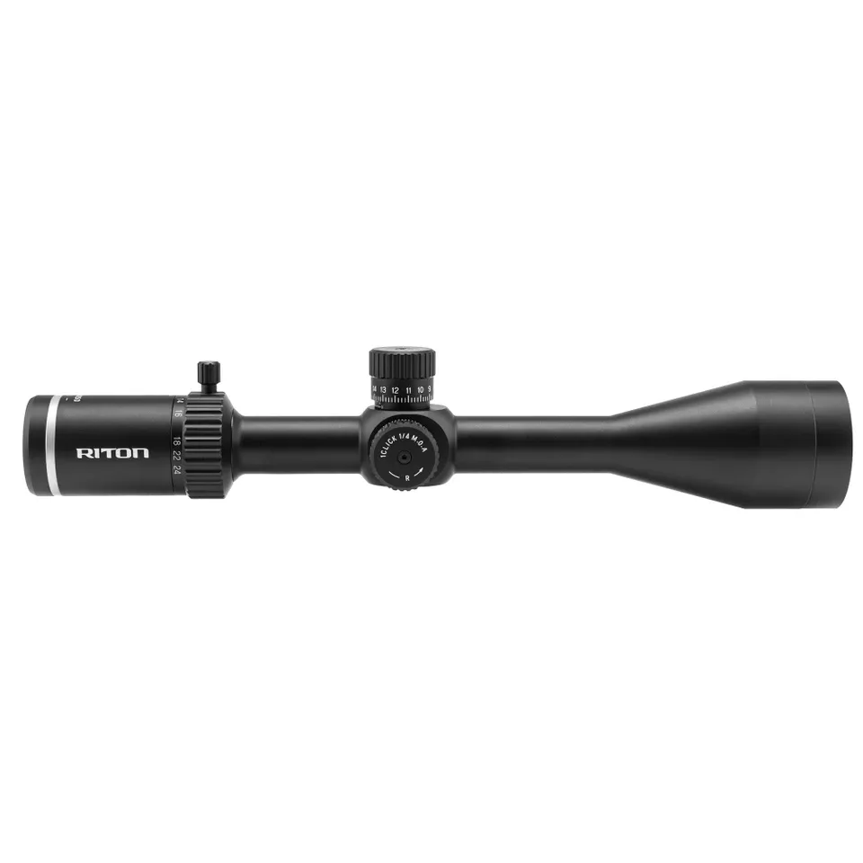 Riton 1 Conquer 6-24x50 SFP Black Rifle Scope
