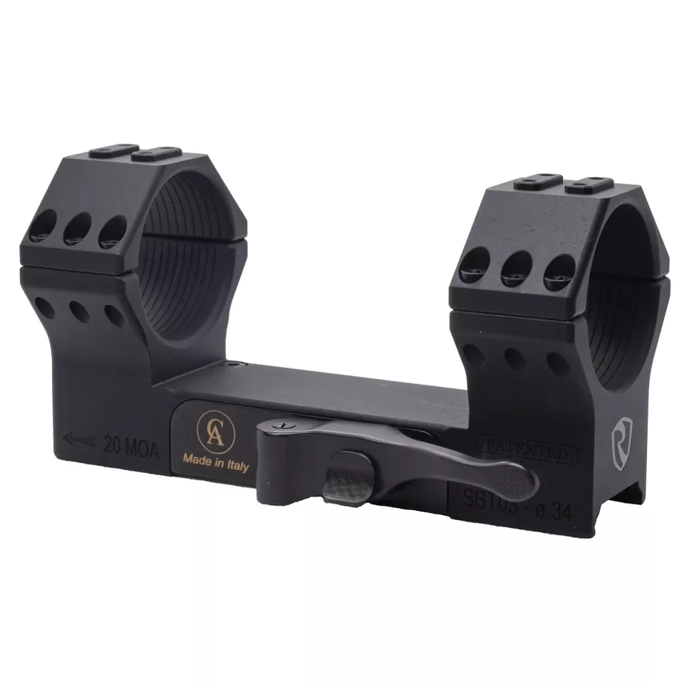 RITON 34MM Picatinny Quick Detach Mount - 0 MOA