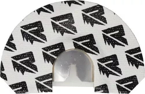 Riven 65245 Elkasus Small Dome Diaphragm Call Attracts Elk Species Black/White