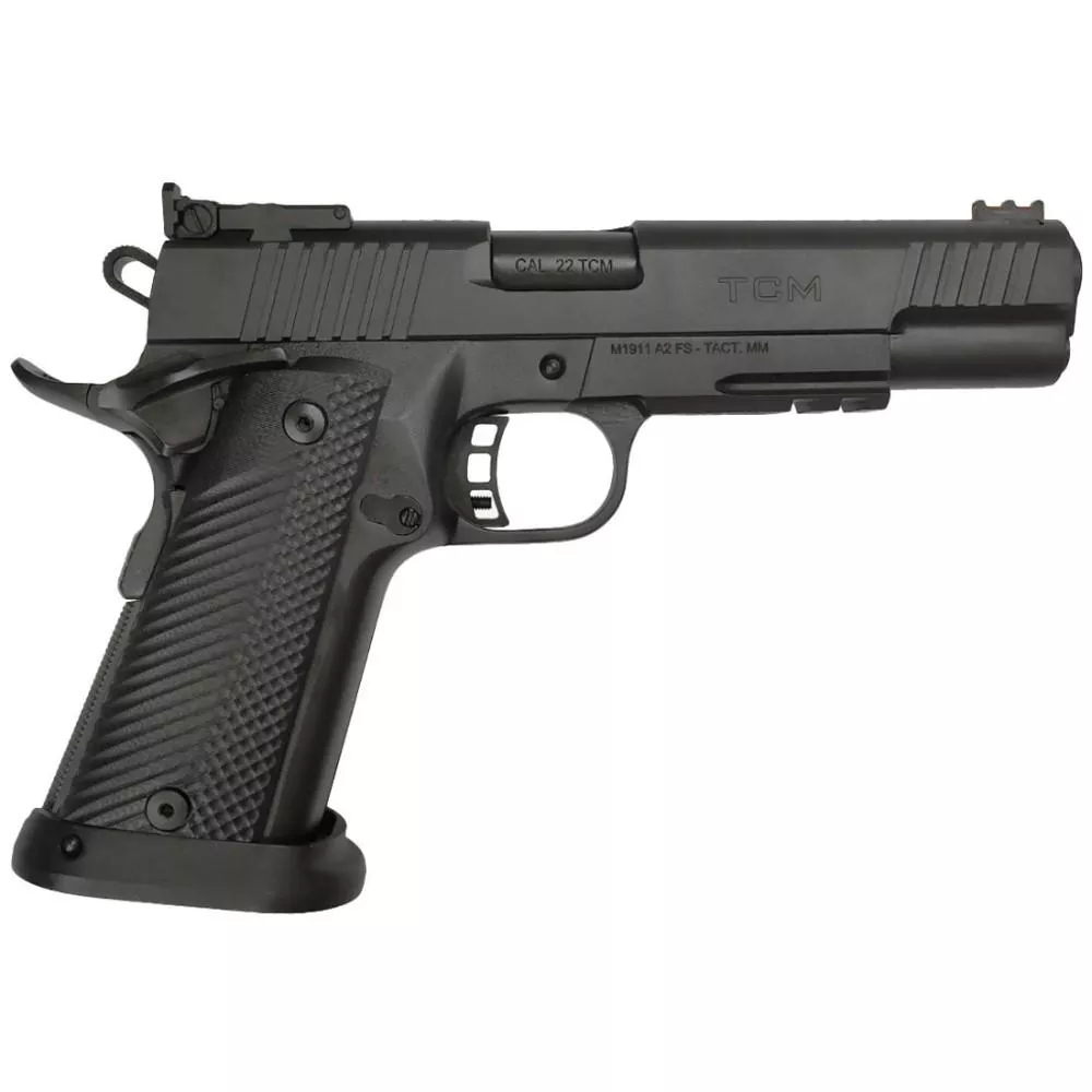 Rock Island Armory TCM Premium Armor FS Handgun 22 TCM 17rd Magazine 5″ Barrel Black