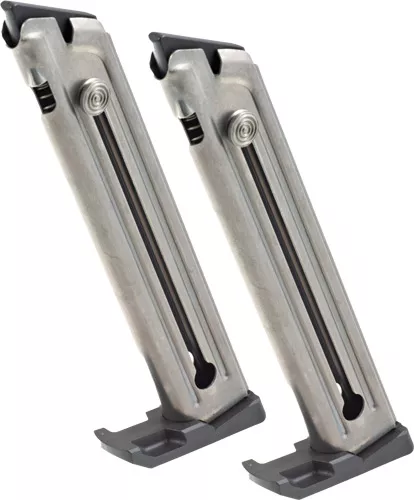 RUGER MAGAZINE MK IV 22/45 – 22LR 10RD NICKEL 2-PK
