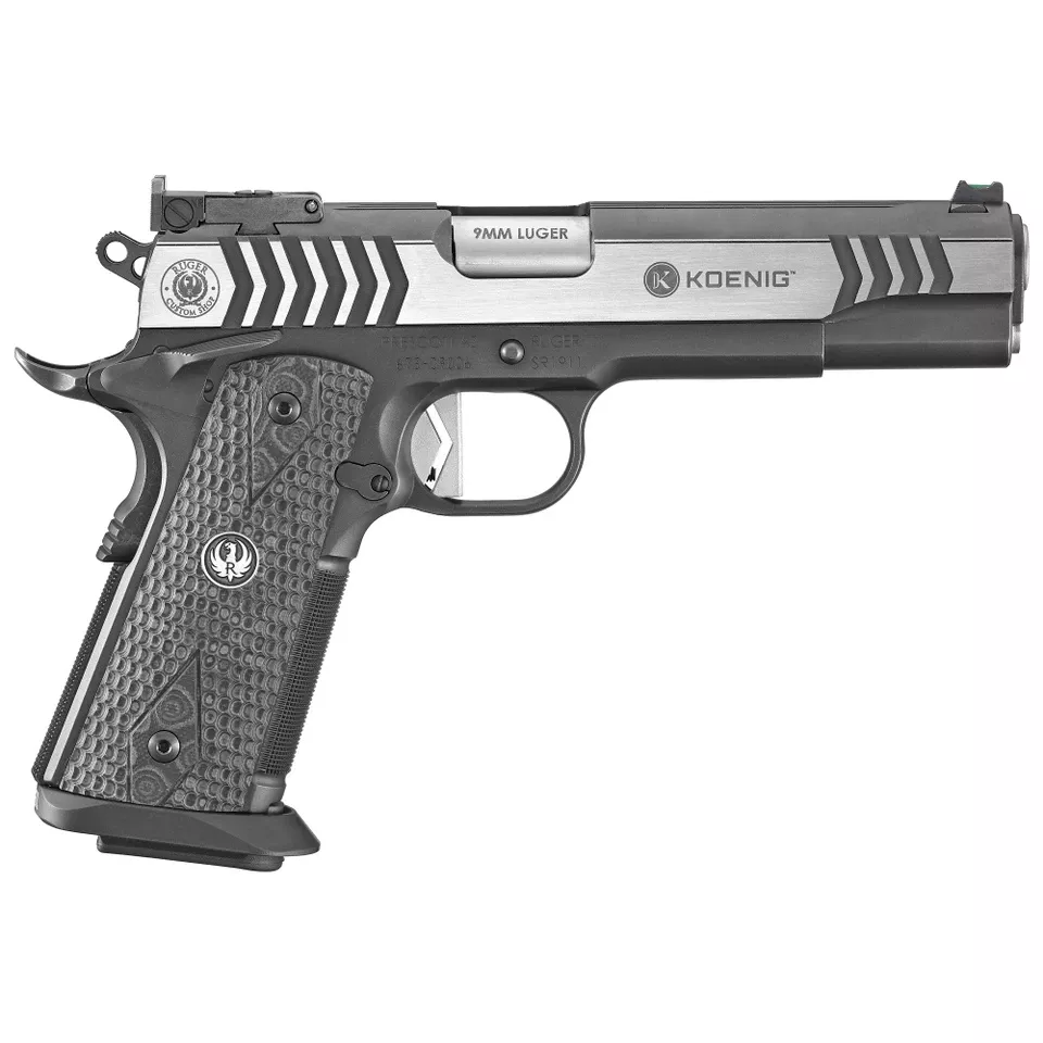 Ruger SR1911 Competition 9mm 5" 10-Round Black