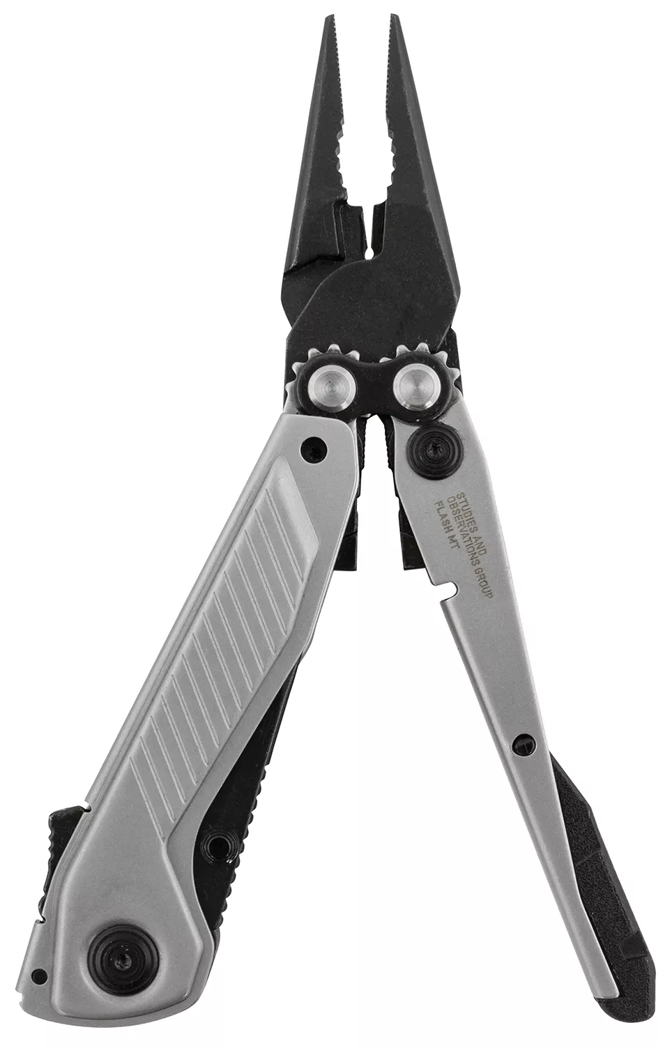 S.O.G SOG29550141 Flash MT Black/Silver Cryo D2 5.60" Long Plain Blade