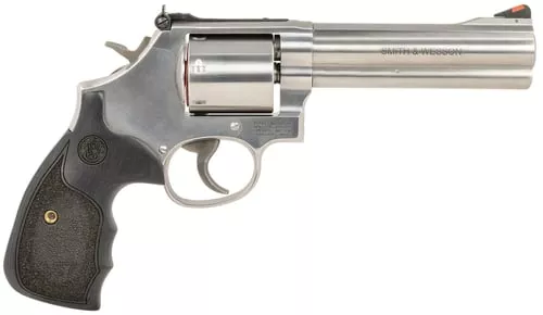 S&W 686 PLUS DLX 357 5" STS 7RD WD
