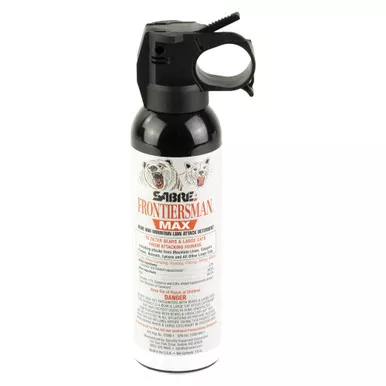 Sabre Frontiersman - Pepper Spray, 7.9oz, Black