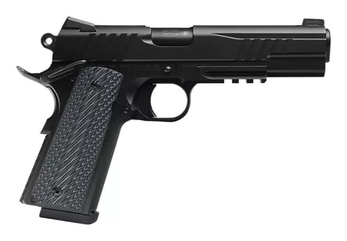 SAV 67210 1911 GOVT 45 5IN BLK/BLK BLK MELONITE 2T