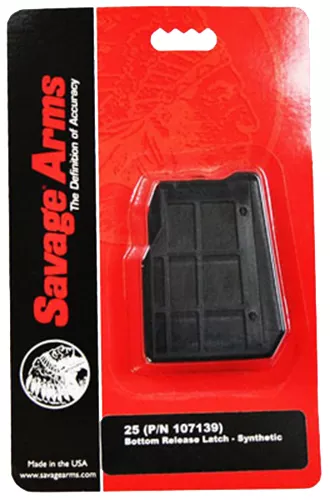 Savage Arms 55222 254rd 22 Hornet Black Polymer