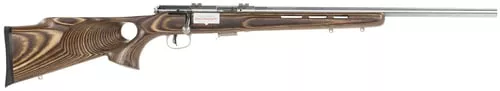 Savage Arms 93 BTVS Rifle 22 WMR 5/rd Magazine 21" Barrel Brown Wood with Thumbhole