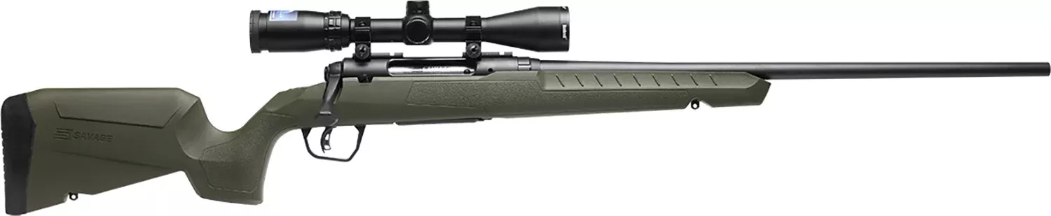 Savage ArmsAxis 2 XP Combo Green Compact 308 Win 4+1 20" Right Hand