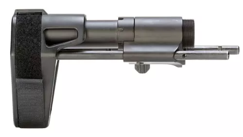 SB TACTICAL BRACE PDW BLACK INCLUDES BUFFER TUBE