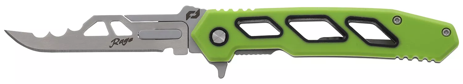 Schrade 1197645 Isolate Enrage 7 2.60″ Folding Scalpel Plain Satin 420A Steel Blade, 4.25″ Green Non-Slip Carbon Fiber Handle, Includes Blade Removal Tool/Case/Sheath/