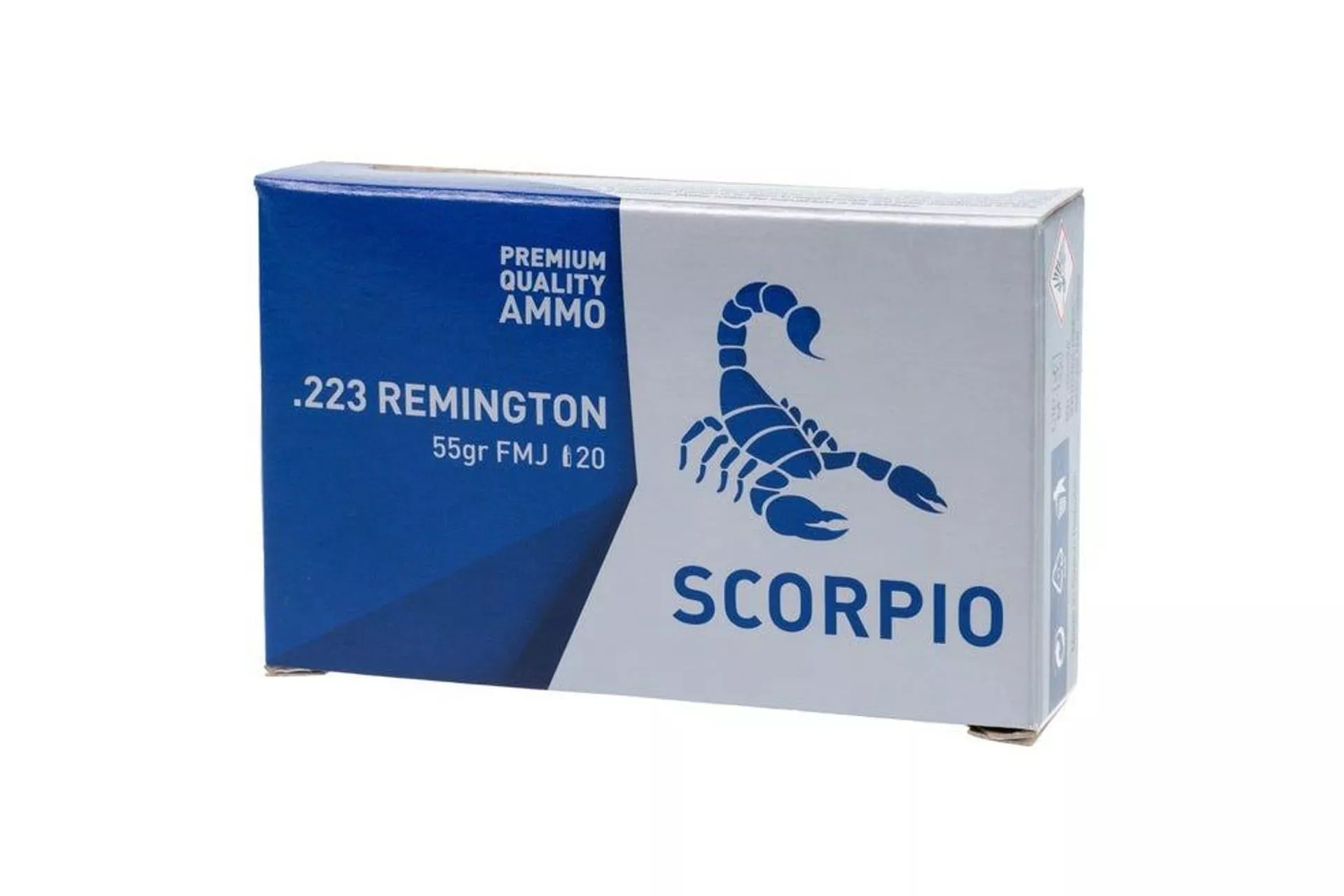 SCORPIO AMMO 223REM 55GR FMJ 2 – STVS223055F