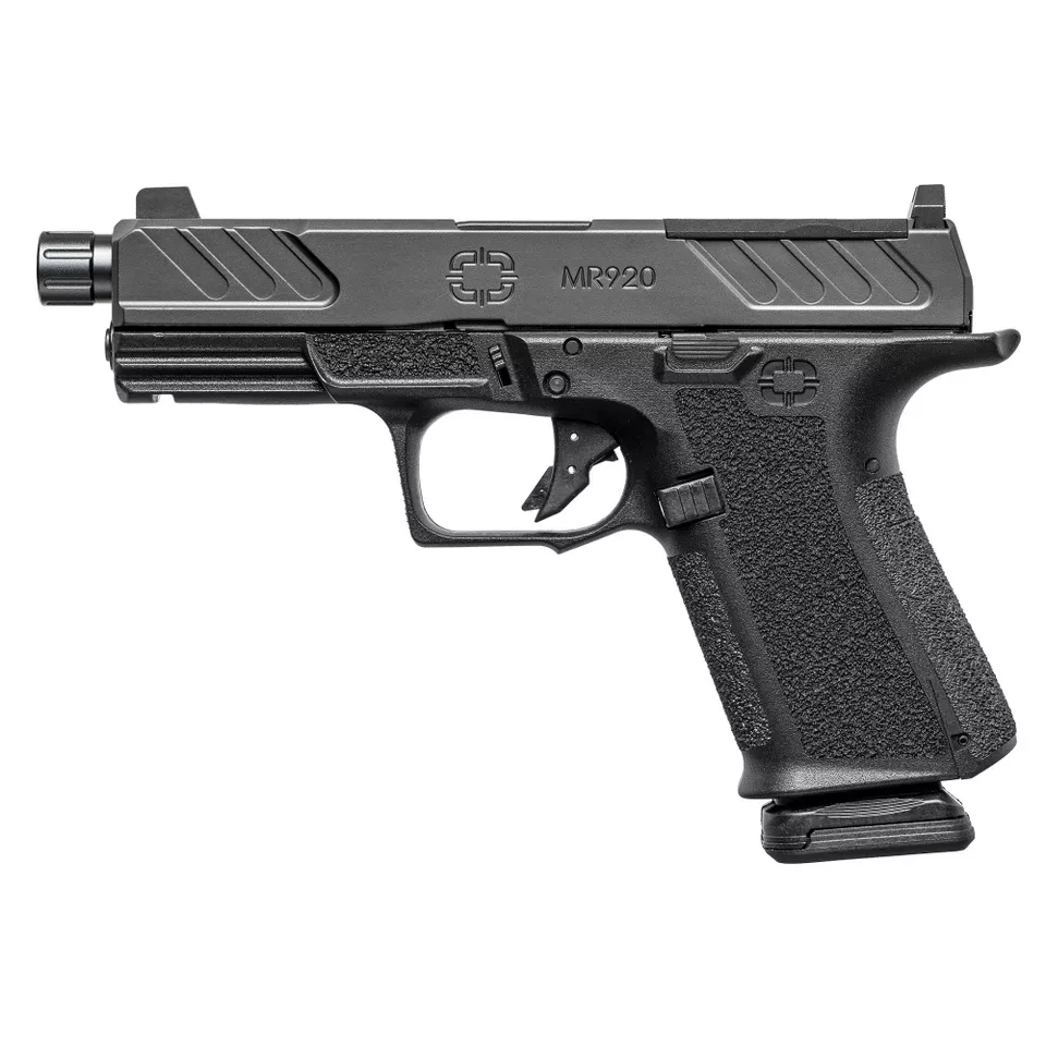 SHDW MR920 9MM Black Threaded Barrel Black