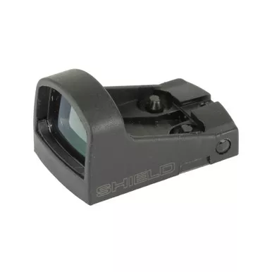 Shield Sights SMS, Mini Red Dot Sight, Non Magnified, Shield RMSc Footprint, 8 MOA Red Dot, Polymer Construction, Black SMS-8MOA-POLY
