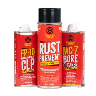 Shooter's Choice Shooters Choice, Universal Cleaning and Maintenance Gun Care Pack SHF-CLP01