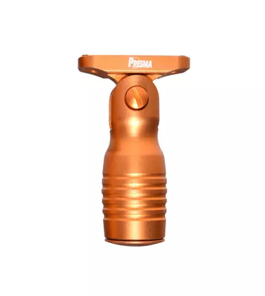 Short Aluminum M-LOK 5 Position Front Grip Foregrip - Orange