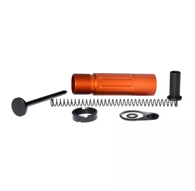 Short Buffer Tube System With QR Sling Adapter Cap - Orange