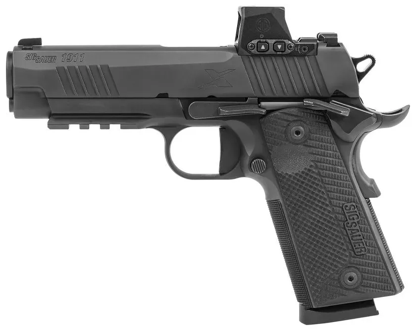 Sig 1911 45 ACP 4.2 X-series BLK Romeo X 8RD