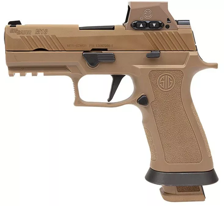 Sig M18 9mm Xframe 3.9 Coy ROMEOM17 3-21RD