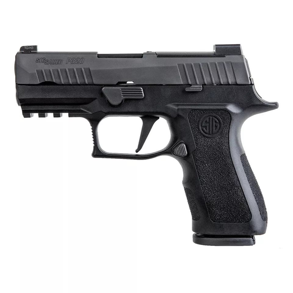 SIG P320 X-Compact 9mm Pistol, 3.6" Barrel, 15-Round Capacity, Black Finish