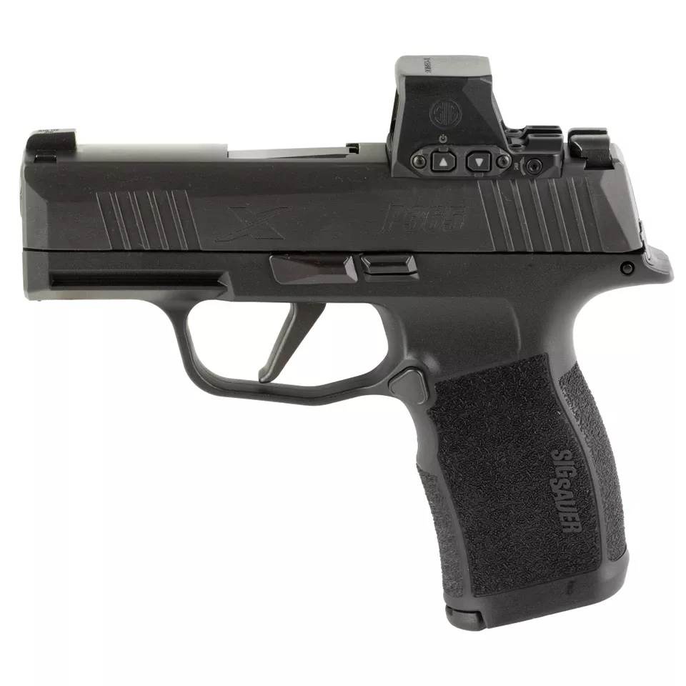 SIG P365X 9mm Pistol, 3.1" Barrel, Black, 10-Round Capacity