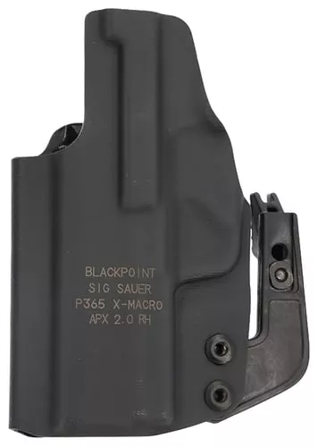 Sig Sauer 8901258 TacticalIWB Black Fits Sig P365-XMACRO Belt Clip Right Hand