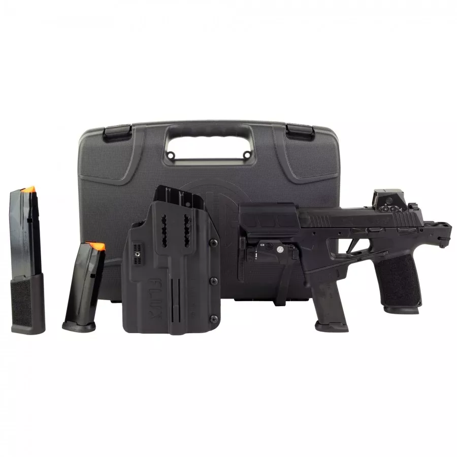 SIG SAUER P365 FLUX 9MM BLK 21+1 TAC KIT