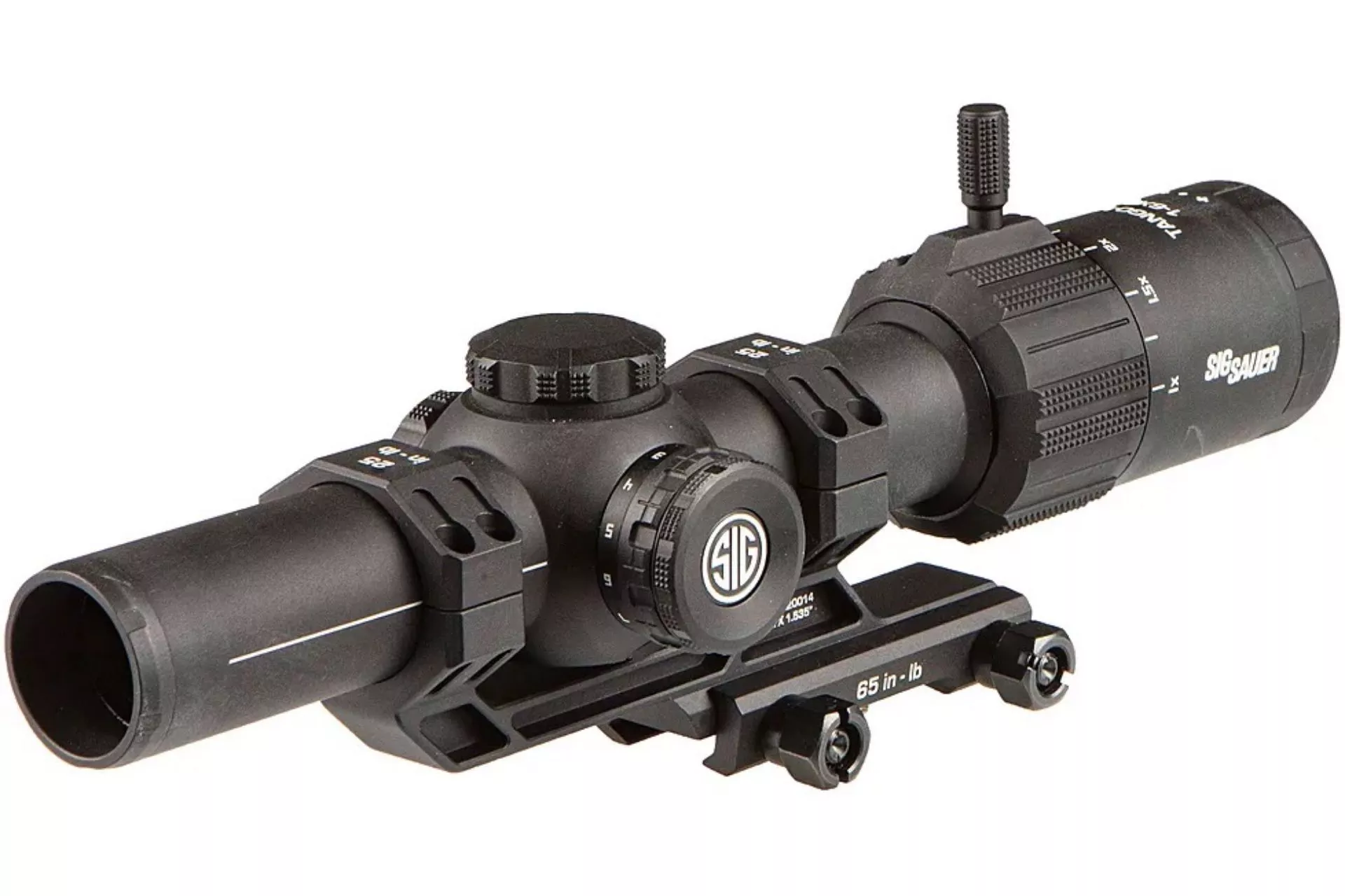 Sig Tango MSR LPVO 1-6x24mm SFP Rifle Scope With Alpha Cantilever MSR Mount – Black – SOT61000