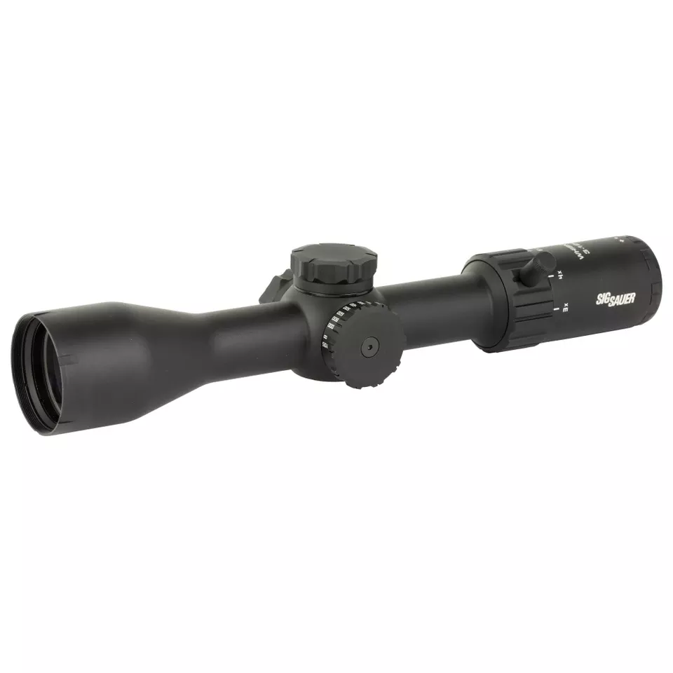 SIG WHISKEY4 3-12X44 SFP Quadplex Rifle Scope