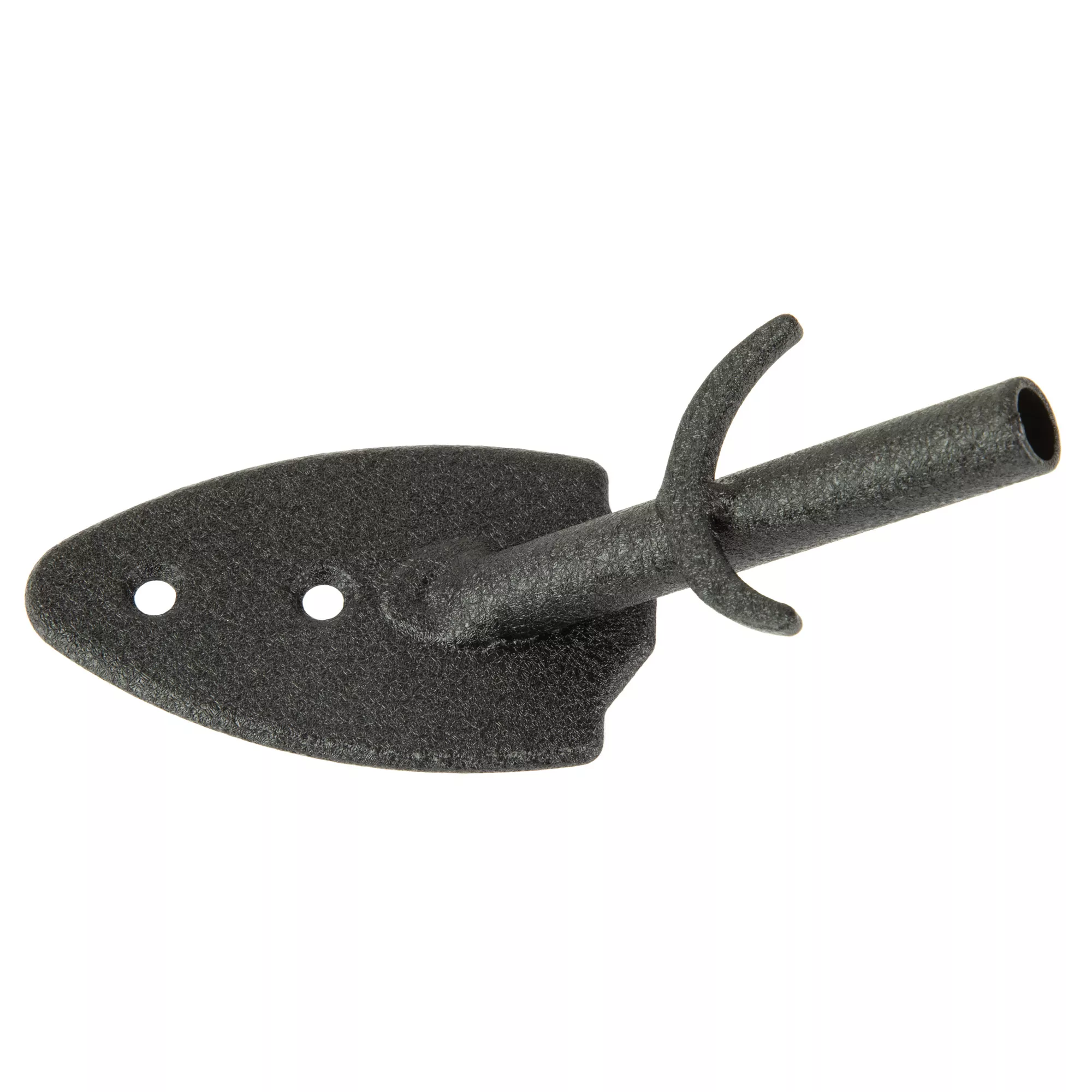 SKULL HOOKER FLUSH WALL MOUNT BLK