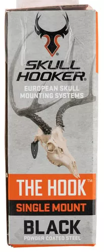 Skullhooker SKHFWMBLK Flush Mount Mounting Kit Wall Mount Steel Black Medium/Heavy Game