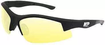 Smith & Wesson Accessories M&P Super Cobra Shooting Glasses Black Frame, Amber Lens Md: 110170
