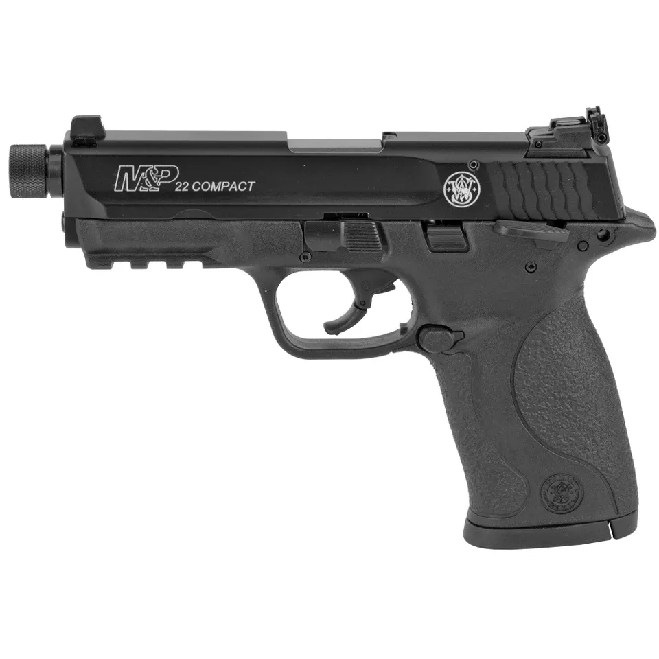 Smith & Wesson M&P 22LR 3.6" Black 10-Round with Adapter