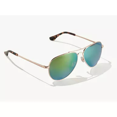 Soldado Green Mirror Poly Lens/Rose Gold Satin Frame