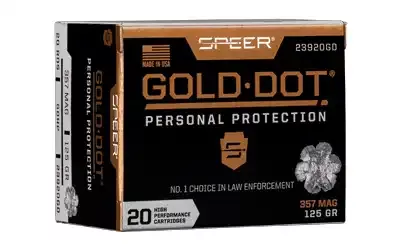 Speer Gold Dot Personal Protection .357 Magnum 125gr HP 20 Round Box