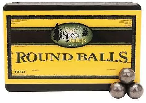 Speer Lead Round Balls .375 80 Grains (Per 100) 5113