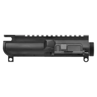 Spike's Tactical Flat Top Upper w/Ejection Port Door, 9MM, Black Finish