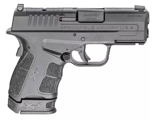 Springfield XD-S Mod.2 OSP Handgun .45 ACP5&6rd Magazine 3.3 Barrel Black Grip