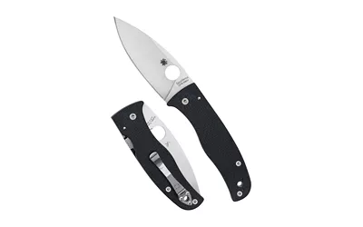 SPYDERCO BODACIOUS CF 3.63″ BLK/SLV