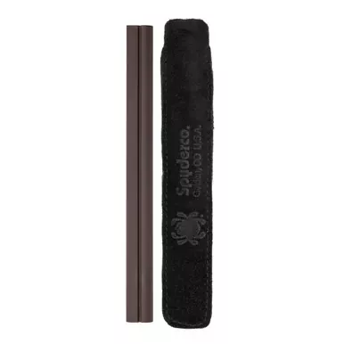 Spyderco Profile Stone Medium, Knife Sharpener, 8" Long, Ceramic Construction, Brown, Includes Pouch 701M