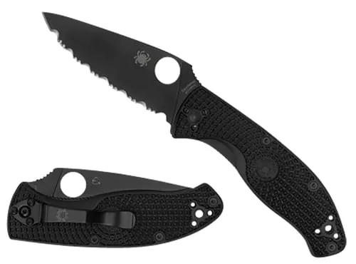 SPYDERCO TENACIOUS LTWGHT 3.39″ BLK
