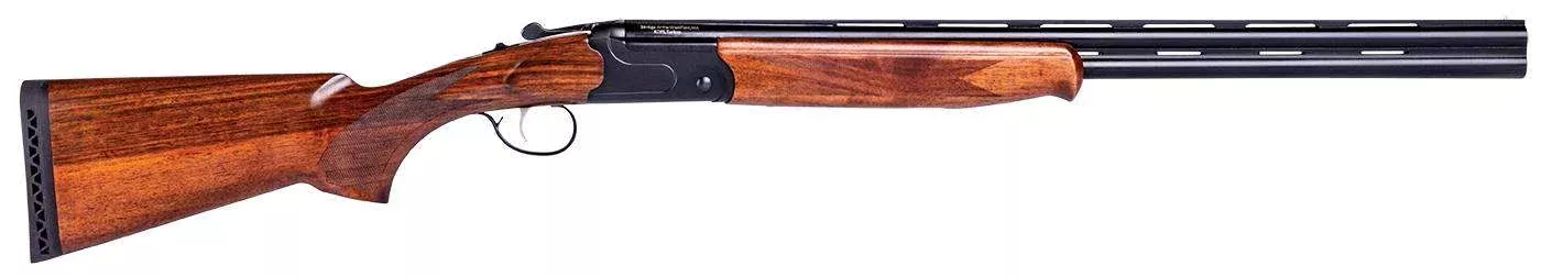 STEVENS 555 O/U 20GA 26" MC5 - BLUE/WALNUT MANUAL EXTRACTORS