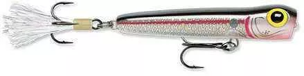 Storm Rattlin Chug Bug Hard Bait Lure 2 1/2" Length Topwater Depth #6 Hook Silver Shad Package of