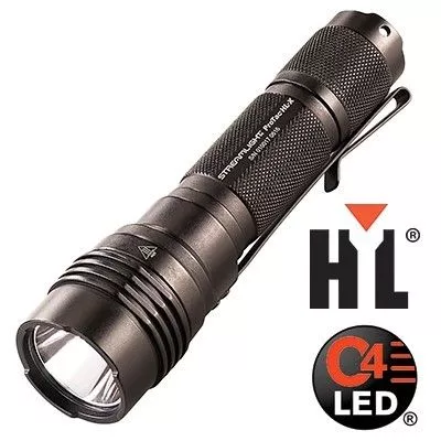Streamlight ProTac HL X 1000 Lumen Flashlight w/Holster, Clam, Black – 88064