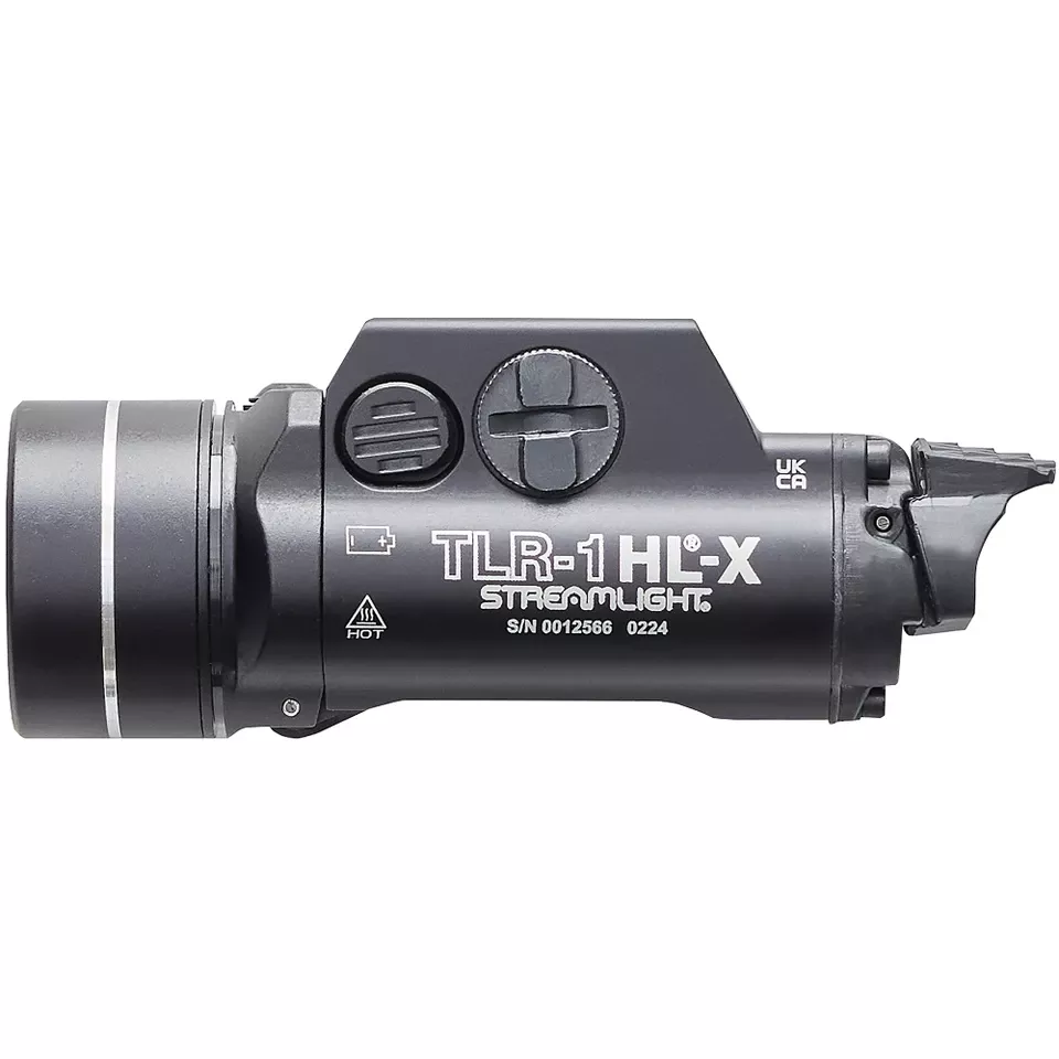 Streamlight TLR-1 HL-X USB Black Tactical Flashlight