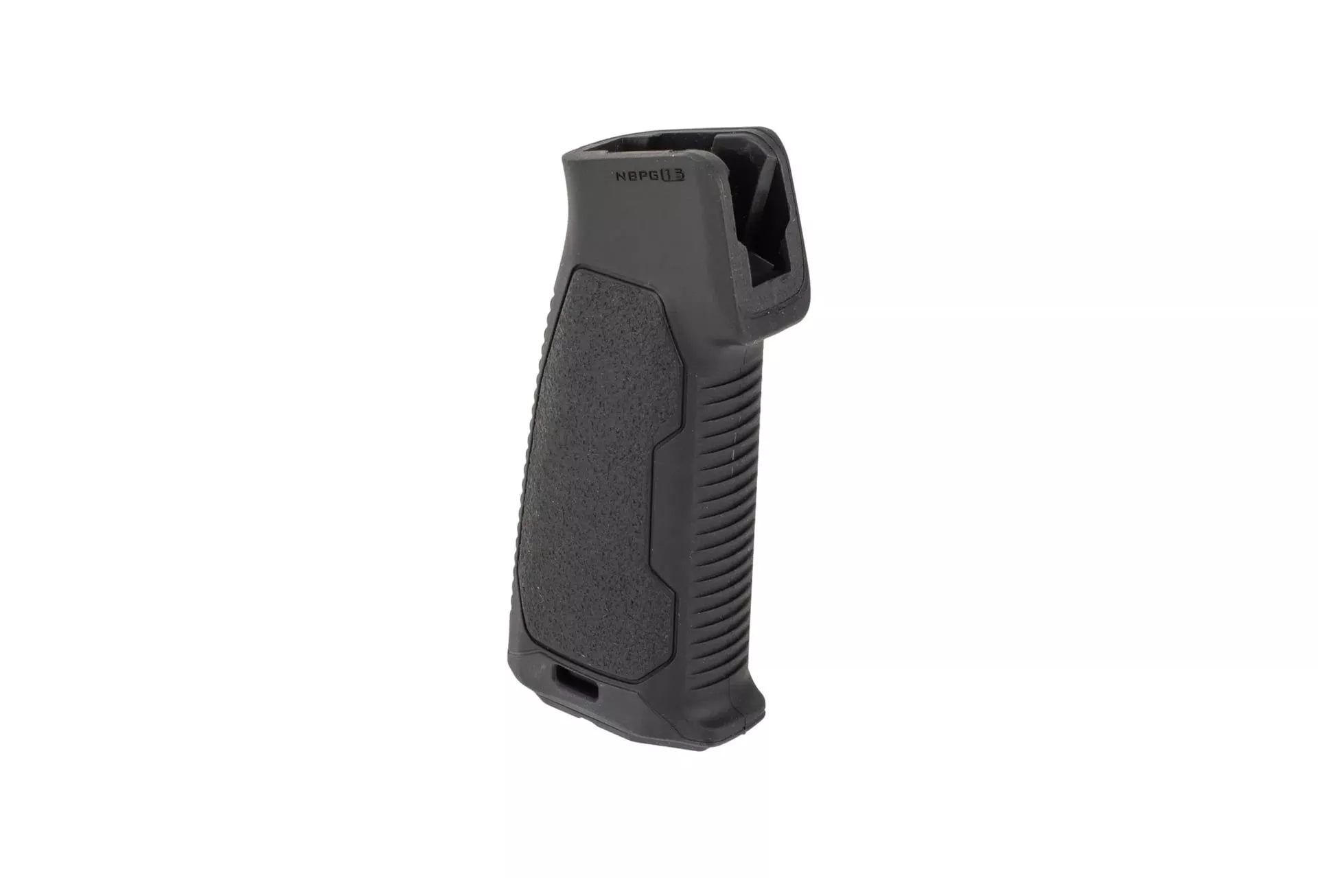 Strike Industries AR-15 Rubber Overmolded 15 Degree Pistol Grip w/o Beavertail – SI-AR-NBPG-15