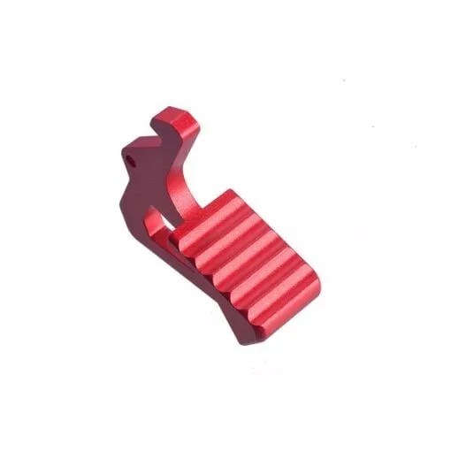 Strike Industries Extended Charging Handle Latch – Red – SI-AR-LATCH-RED